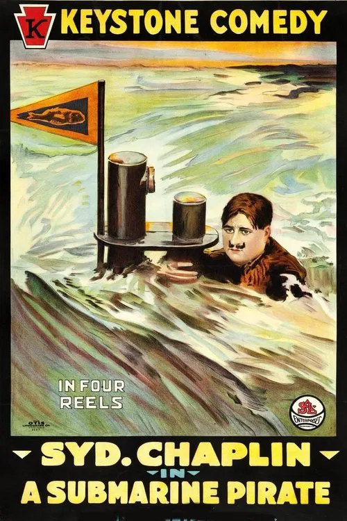 Movie poster for A Submarine Pirate (1915)