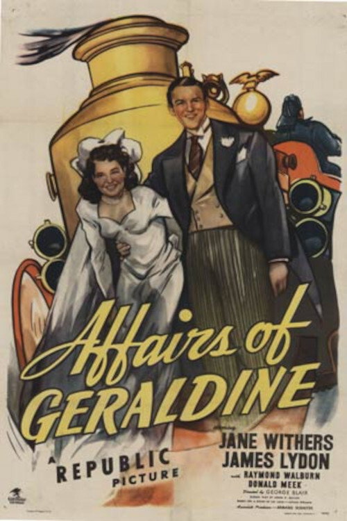Movie poster for Affairs of Geraldine (1946)