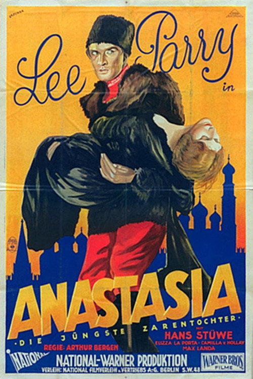 Movie poster for Anastasia, die falsche Zarentochter (1928)