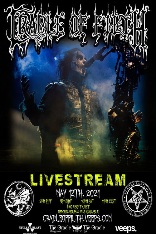 Movie poster for Cradle of Filth - Livestream (2021)
