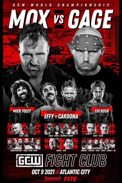 Movie poster for GCW Fight Club (2021)