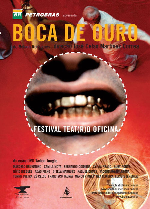 Movie poster for Boca de Ouro (1999)