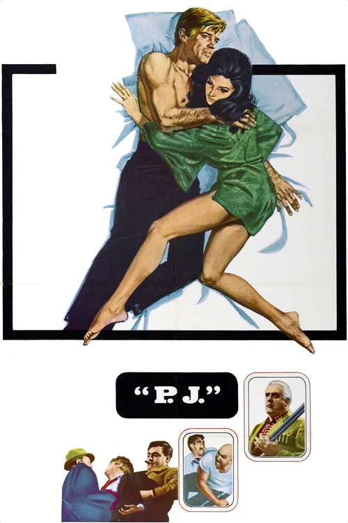 Movie poster for P.J. (1968)