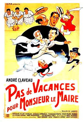 Movie poster for No Vacation for Mr. Mayor (1951)