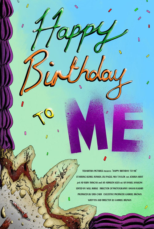 Movie poster for Happy Birthday To Me