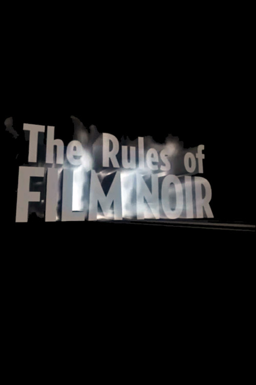 Movie poster for The Rules of Film Noir (2009)
