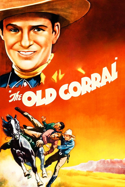 Movie poster for The Old Corral (1936)