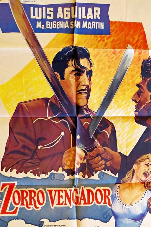 Movie poster for The Avenging Fox (1962)