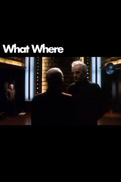 Movie poster for What Where (2000)