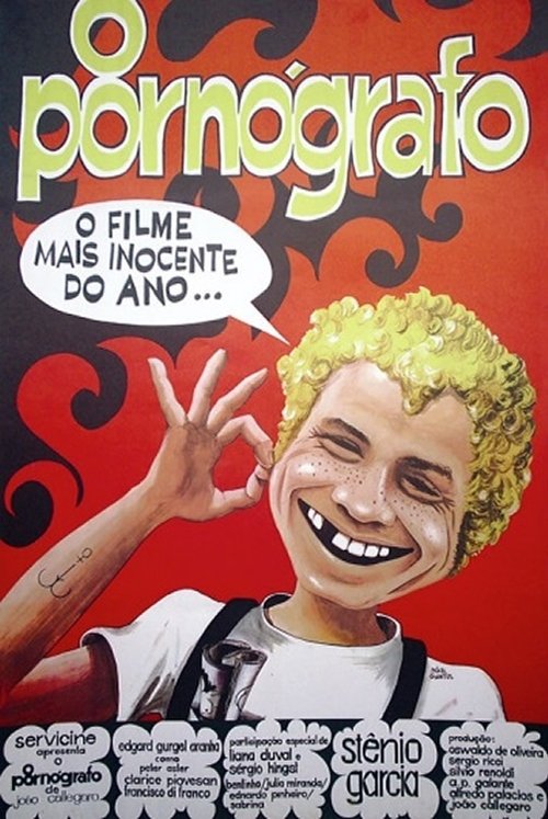 Movie poster for O Pornógrafo (1970)
