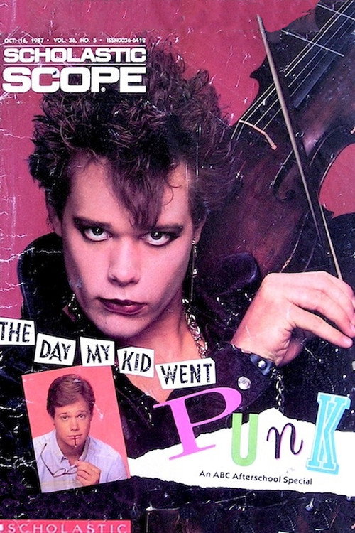 Movie poster for The Day My Kid Went Punk (1987)