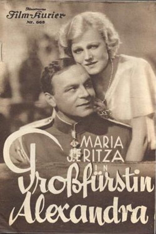 Movie poster for Grand Duchess Alexandra (1933)
