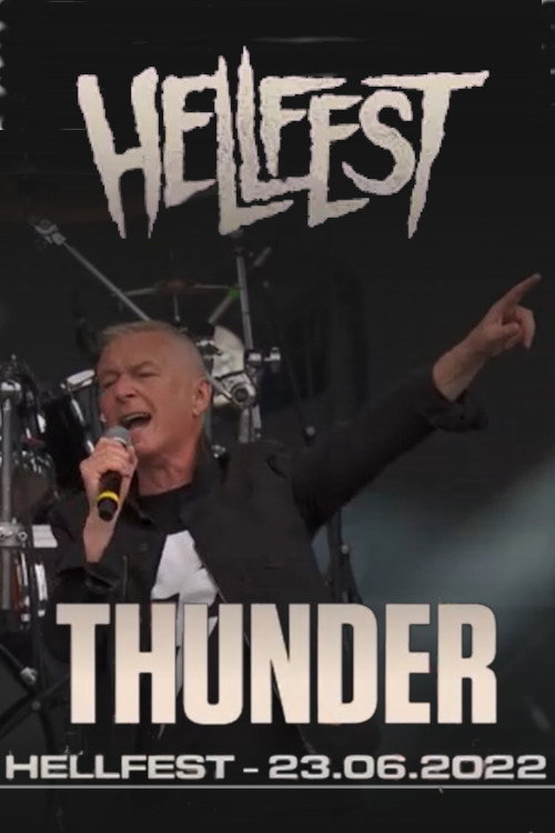 Movie poster for Thunder - Hellfest 2022 (2022)