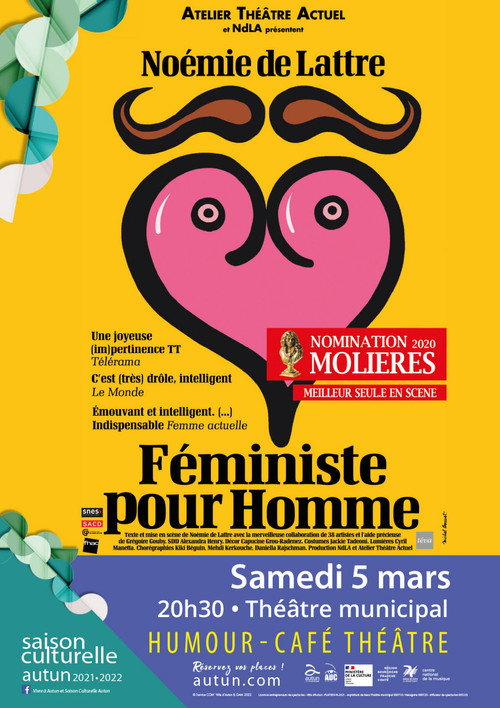 Movie poster for Noémie de Lattre : féministe pour homme (2022)