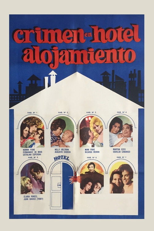 Crimen en el hotel alojamiento poster
