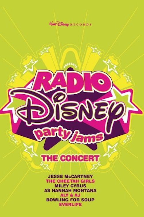 Movie poster for Radio Disney Party Jams: The Concert (2006)