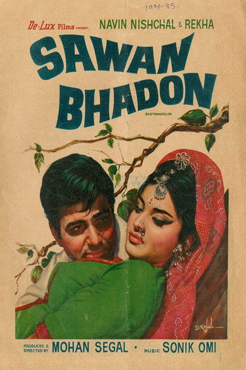 Movie poster for Sawan Bhadon (1970)