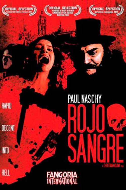 Movie poster for Rojo sangre (2004)
