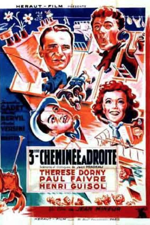 Movie poster for 3rd chimney on the right (1948)