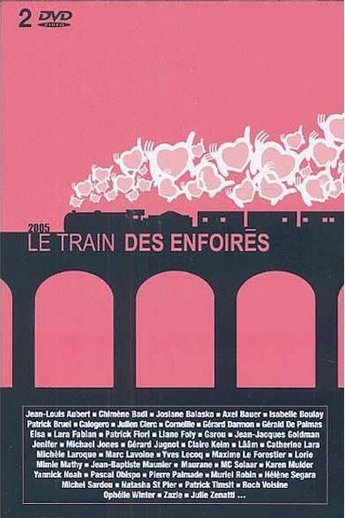 Movie poster for Les Enfoirés 2005 - Le train des Enfoirés (2005)