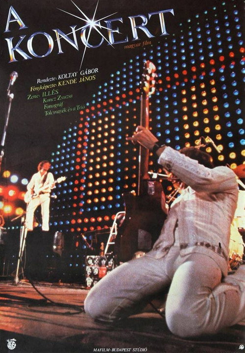 Movie poster for A koncert (1981)