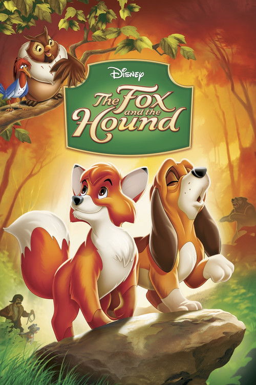 Movie poster for The Fox and the Hound (1981)