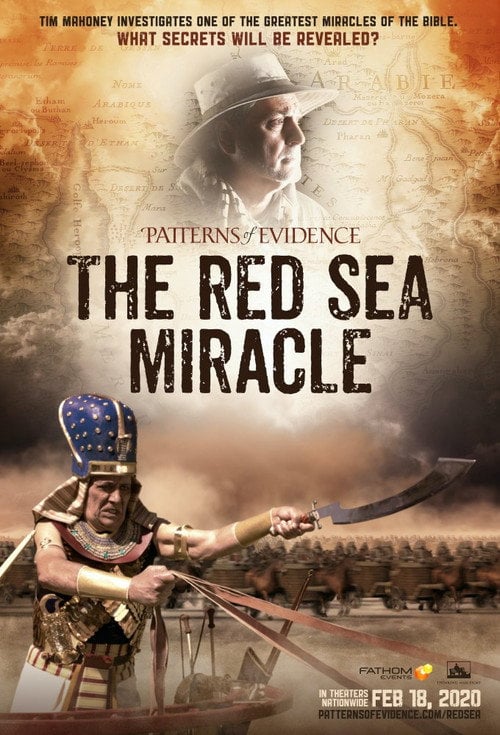 Series poster for Patterns of Evidence: The Red Sea Miracle (2020)