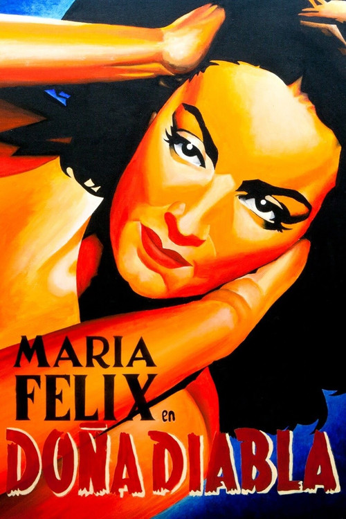 Movie poster for Doña Diabla (1950)
