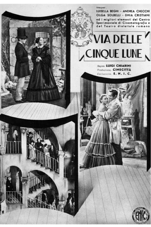 Movie poster for Via delle Cinque Lune (1942)