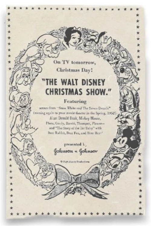 Movie poster for The Walt Disney Christmas Show (1951)