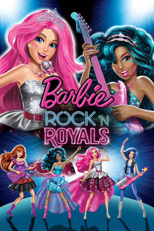 Movie poster for Barbie in Rock 'N Royals (2015)