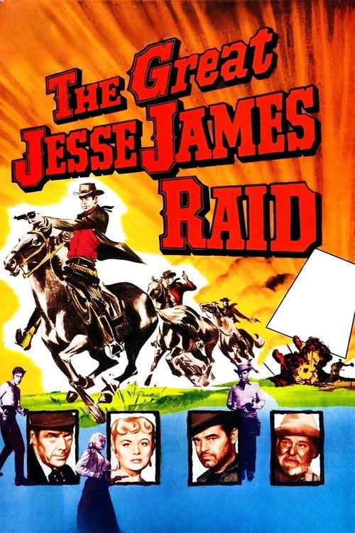 Movie poster for The Great Jesse James Raid (1953)