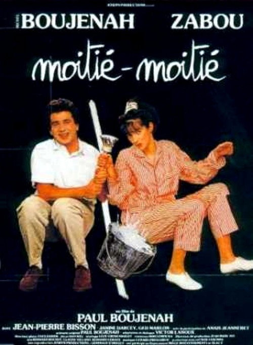Movie poster for Moitié-moitié (1989)