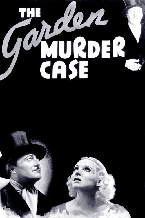 Movie poster for The Garden Murder Case (1936)