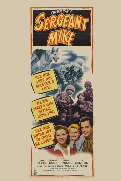 Movie poster for Sergeant Mike (1944)
