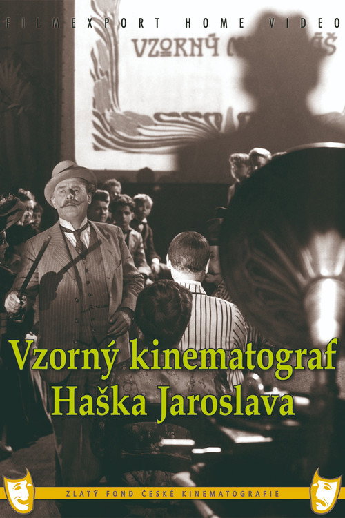Movie poster for Jaroslav Hasek's Exemplary Cinematograph (1956)