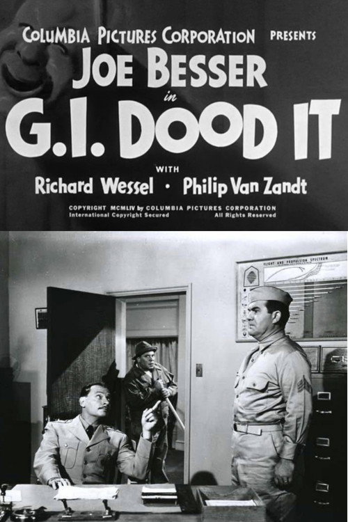 Movie poster for G.I. Dood It (1955)