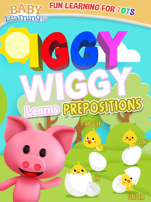 Movie poster for Iggy Wiggy Learns Prepositions (2023)
