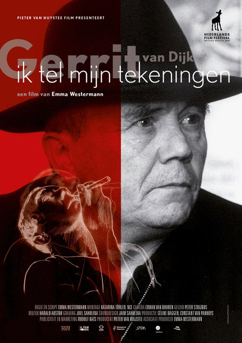 Movie poster for counting my drawings - Gerrit van Dijk (2020)