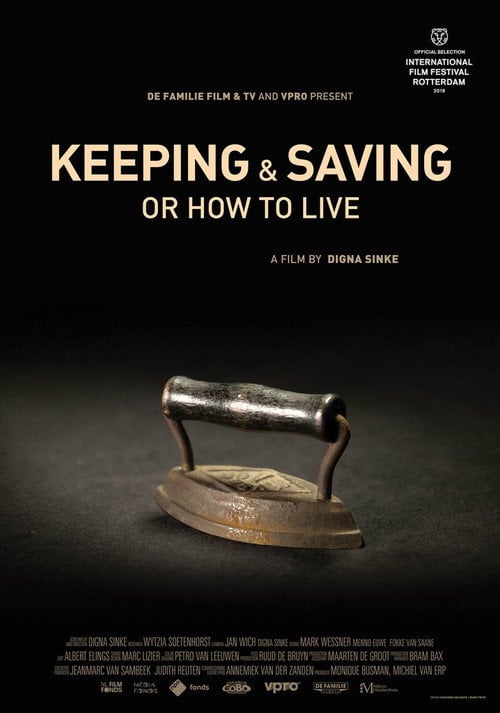 Movie poster for Keeping & saving or how to live (2018)