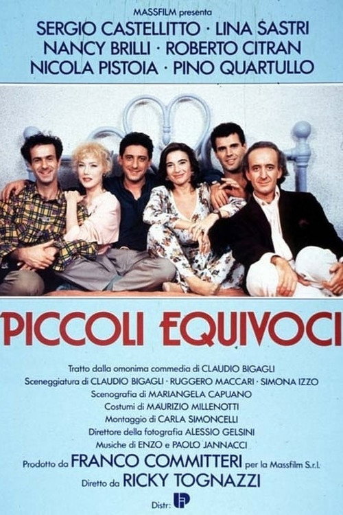 Movie poster for Piccoli equivoci (1989)