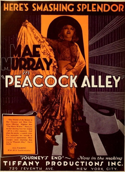 Movie poster for Peacock Alley (1930)