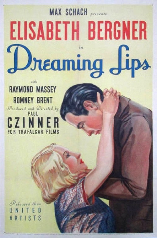 Movie poster for Dreaming Lips (1937)