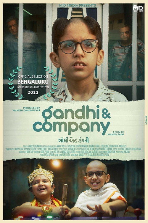 Movie poster for Gandhi & Co. (2022)