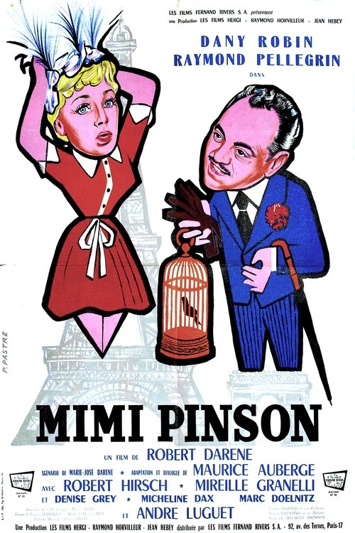 Movie poster for Mimi Pinson (1958)