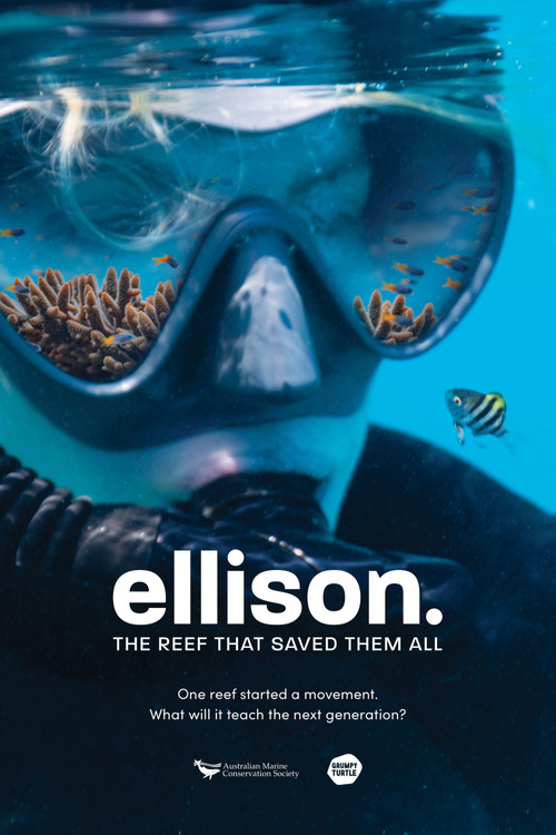 Movie poster for Ellison. The Reef That Saved Them All (2026)