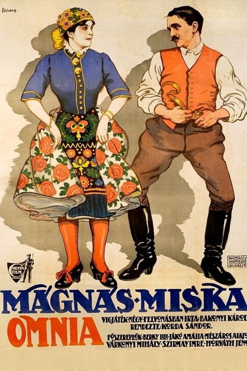 Movie poster for Mágnás Miska (1917)