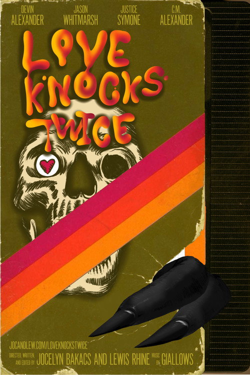 Movie poster for Love Knocks Twice (2025)
