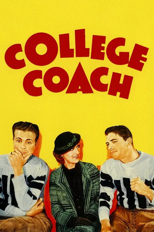 Movie poster for College Coach (1933)
