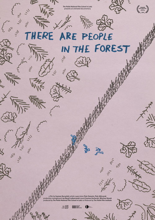 Movie poster for There Are People in the Forest (2023)